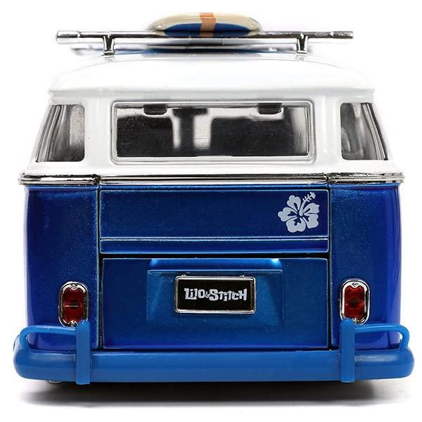 1:24 LILO & STITCH 1962 VOLKSWAGEN T1 BUS w/STITCH & SURFBOARD リロ＆スティッチ ミニカ｜st-3｜05