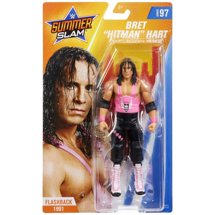 WWE SummerSlam Bret Hitman Hart Action Figure in 6ーinch Scale with Articula｜st-3｜05