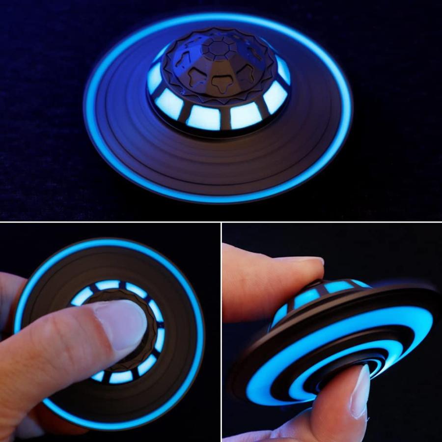 Cool Spaceship Fidget Spinners Metal for Kids Adults, Alien UFO Hand Finger｜st-3｜03