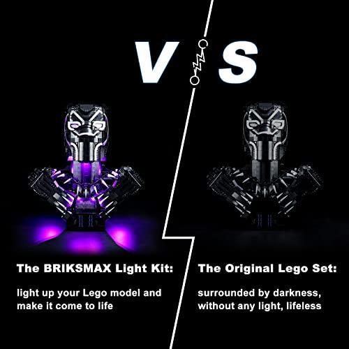 BRIKSMAX LED照明キット LEGOー76215 ブラックパンサー用 ー レゴマーベルビルディングモデルに対応 ー レゴセットは含まれません｜st-3｜06