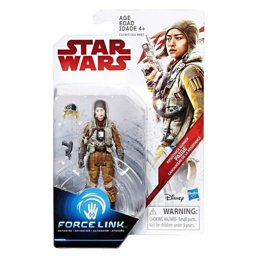 Star Wars: The Last Jedi Resistance Gunner Paige Force Link Figure 3.75 Inc｜st-3｜04