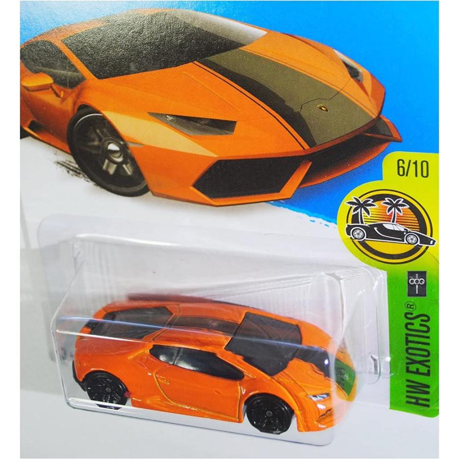 2016Hot Wheels ホットウィール Hw Exotics 6/10 ー Lamborghini Huracan LP 610ー4 (Oran｜st-3｜02