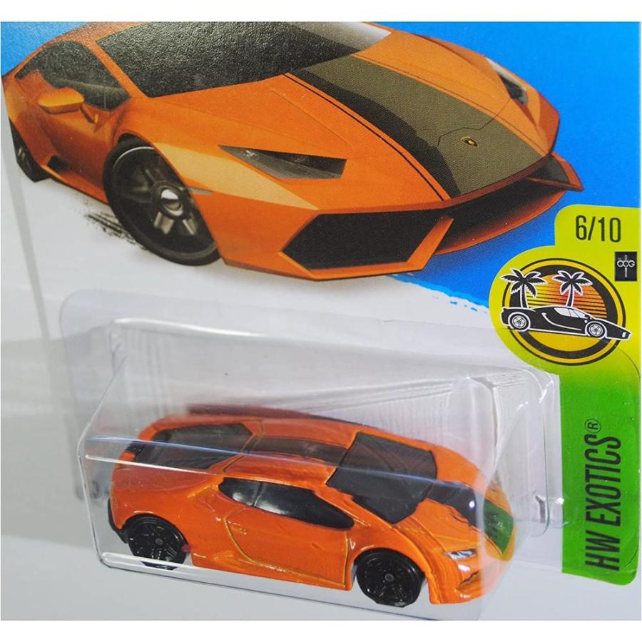 2016Hot Wheels ホットウィール Hw Exotics 6/10 ー Lamborghini Huracan LP 610ー4 (Oran｜st-3｜05