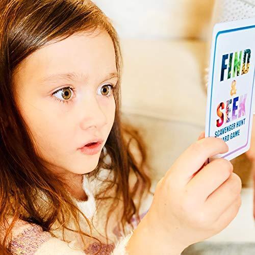 Hapinest Find and Seek Scavenger Hunt Outdoor Indoor Card Game for Kids｜st-3｜05