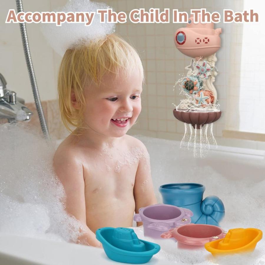 LZZAPJ Bath Toys for Toddlers Age 2ー4, Bathtub Water Toys for Kids Age 1ー3,｜st-3｜03