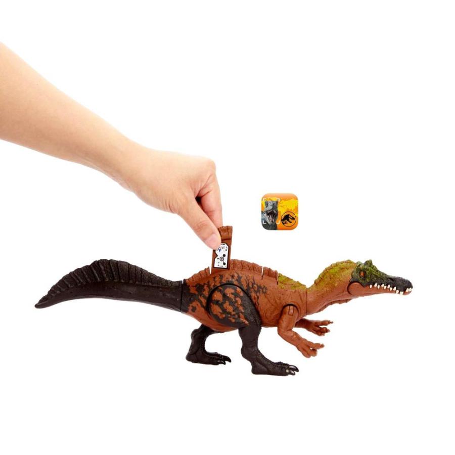 マテル ジュラシックワールド(JURASSIC WORLD) アクションフィギュア ほえる  イリタトル全長:約34.5cm 4才~ HLP22｜st-3｜03