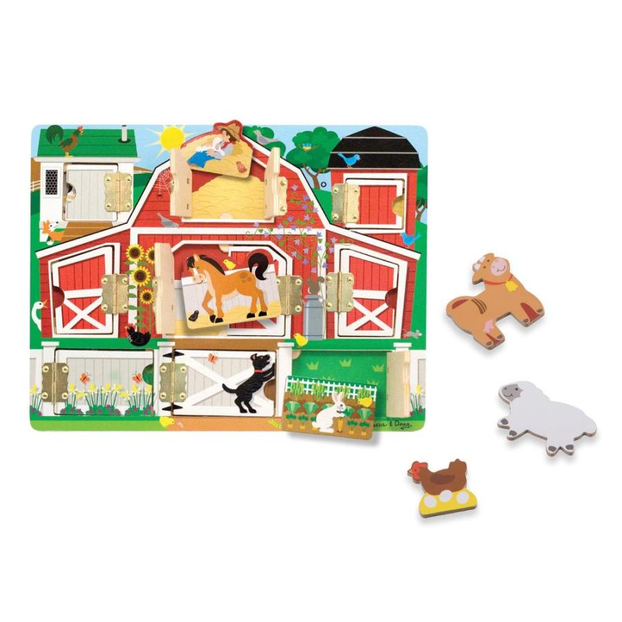 メリッサ&ダグ Melissa&Doug4592 Magnetic Farm Hide & Seek  並行輸入品｜st-3｜09