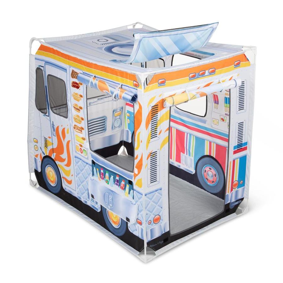 メリッサ&ダグ Melissa&DougFood Truck Play Tent Role Play Toy Food Truck Tent, Ice｜st-3｜04