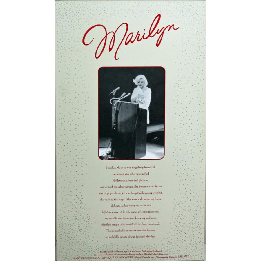 Timeless Treasures Collector Edition Marilyn Monroe by Mattel｜st-3｜02