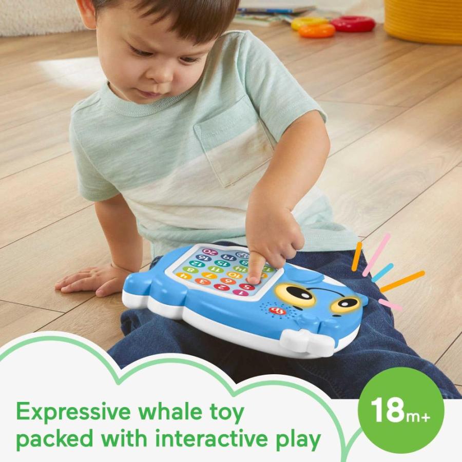 FisherーPrice Linkimals Toddler Learning Toy 1ー20 Count & Quiz Whale with In｜st-3｜02