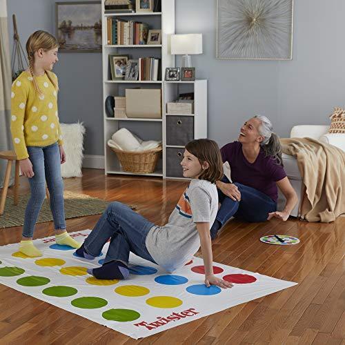 Hasbro Twister Party Classic Board Game for 2 or More Players,Indoor and Ou｜st-3｜07