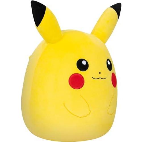 Squishmallows ポケモン 14インチ ピカチュウ ぬいぐるみ チームにピカチュウを追加 超ソフトなぬいぐるみ 大きなぬいぐるみ ケリーぬい｜st-3｜02