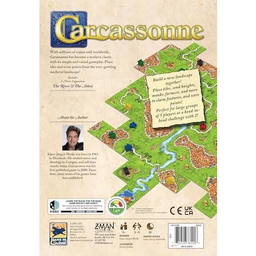 Carcassonne ボードゲーム (ベースゲーム) | ファミリーボードゲーム | 大人と家族のためのボードゲーム | 戦略ボードゲーム | 中世｜st-3｜03