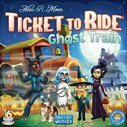 Ticket to Ride Ghost Train Board Game | Train Themed Strategy Game | Fun Fa｜st-3｜02