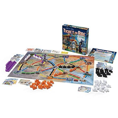 Ticket to Ride Ghost Train Board Game | Train Themed Strategy Game | Fun Fa｜st-3｜07