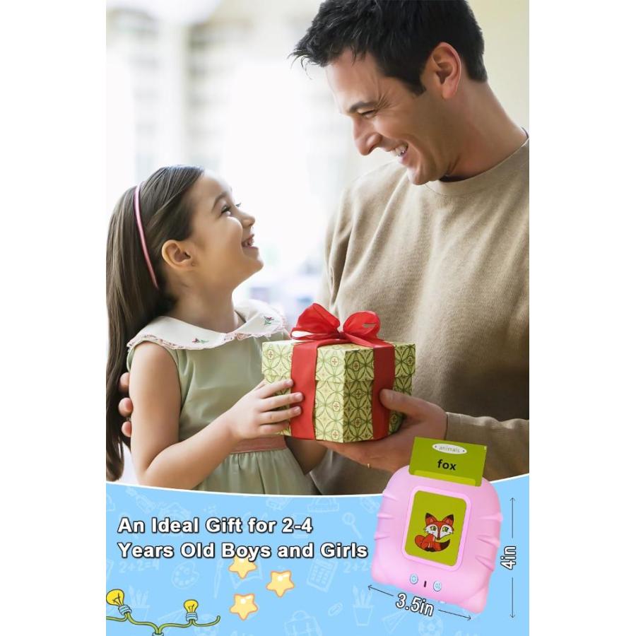 Talking Flash CardsーAlphabet Pocket Speech Toys ー224 Signt Words of 12 Vari｜st-3｜07