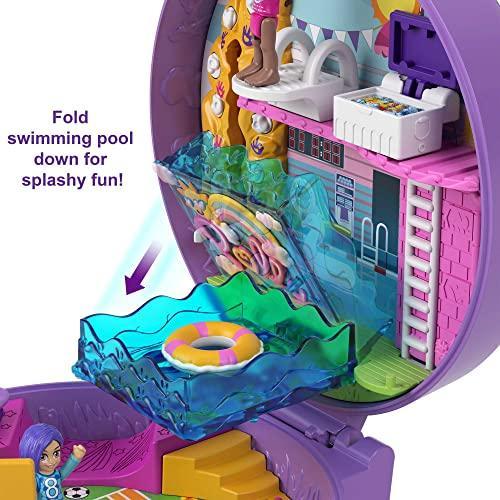 Polly Pocket Compact Playset, Soccer Squad with 2 Micro Dolls & Accessories｜st-3｜03