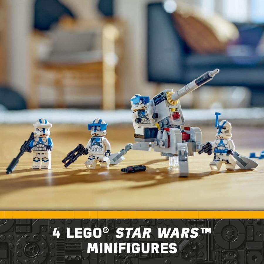 LEGO スターウォーズ Star Wars 501st Clone Troopers Battle Pack Toy Set, Buildable｜st-3｜03