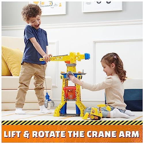 Rubble & Crew, Bark Yard Crane Tower Playset with Rubble Action Figure, Toy｜st-3｜08
