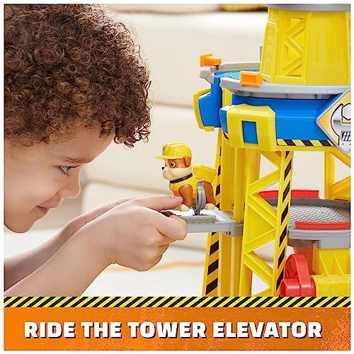 Rubble & Crew, Bark Yard Crane Tower Playset with Rubble Action Figure, Toy｜st-3｜09