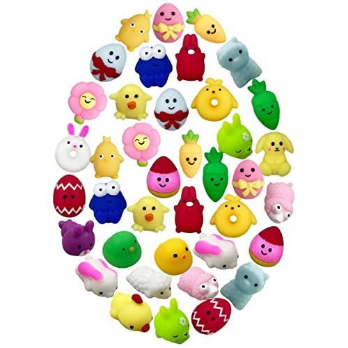 Pinkiwine 48 PCS Easter Mochi Squishy Toys Stress Relief Squishies for Kids｜st-3｜04