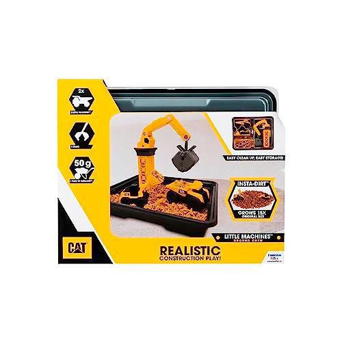 CAT Construction Toys Little Machines Ground Crew Playset with InstaーDirt ー｜st-3｜04