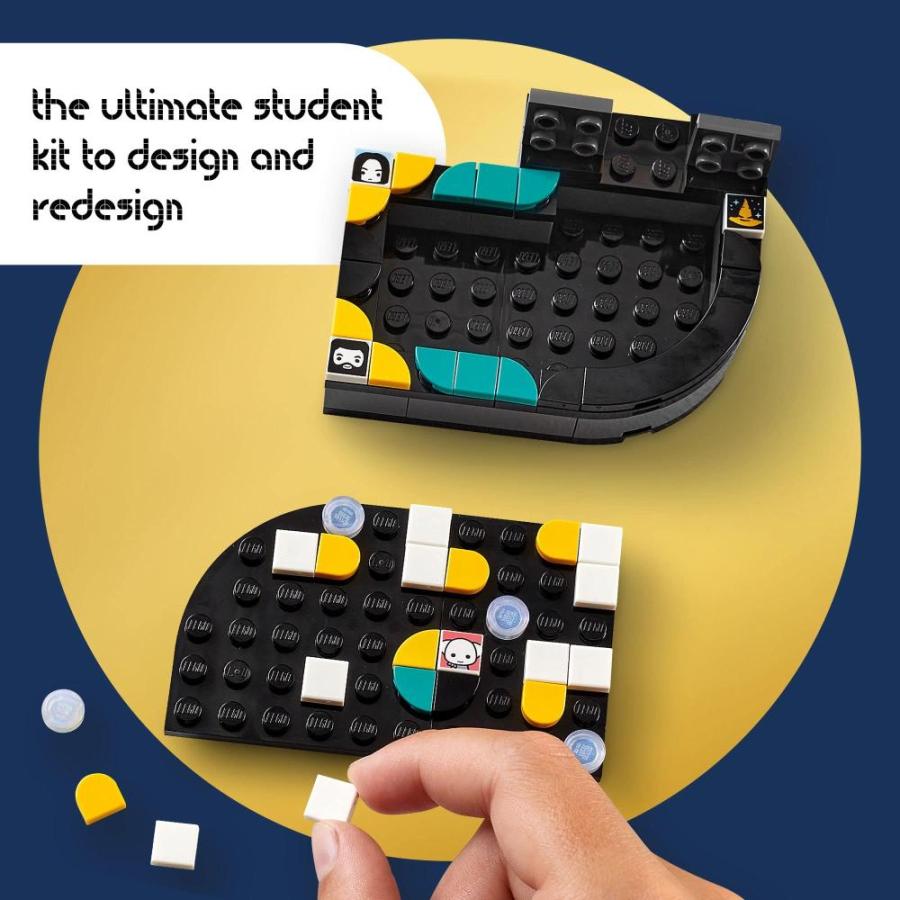LEGO DOTS ホグワーツ デスクトップキット 41811 DIY ハリーポッター 新学期 アクセサリーとサプライ デスク装飾アイテムとパッチステ｜st-3｜05