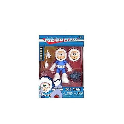 Jada Toysロックマン 6インチ アイスマン アクションフィギュア 子供と大人のおもちゃ, ブルー｜st-3｜02