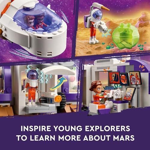 LEGO Friends Mars Space Base and Rocket Set, Science Toy for Pretend Play w｜st-3｜05