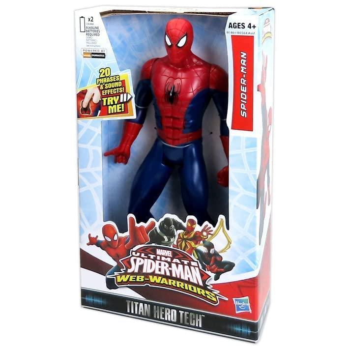 マーベル Marvel Ultimate スパイダーマン Spider-Man  Web Warriors Titan Hero Tech Elect｜st-3｜05