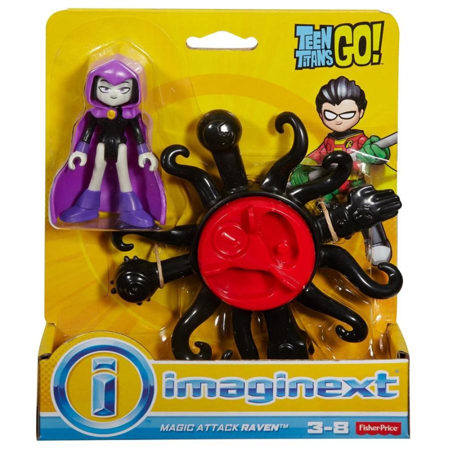 Fisher Price Imaginext Teen Titans Go Magic Attack Raven Figure 2.5"｜st-3｜05