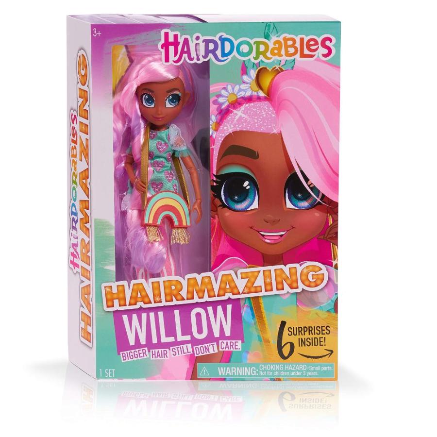 Hairdorables Hairmazing Willow Fashion Doll, Kids Toys for Ages 3 Up by Jus｜st-3｜04