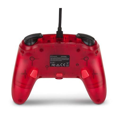 A Power Enhanced Wired Controller For Nintendo Switch ー Red Frost (Nintendo｜st-3｜02