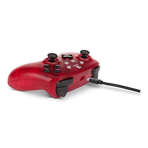 A Power Enhanced Wired Controller For Nintendo Switch ー Red Frost (Nintendo｜st-3｜03