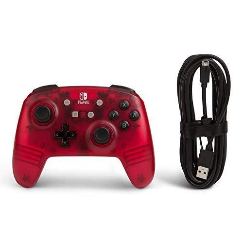 A Power Enhanced Wired Controller For Nintendo Switch ー Red Frost (Nintendo｜st-3｜05