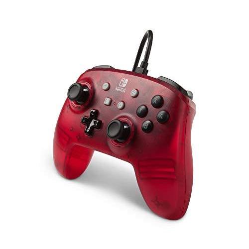A Power Enhanced Wired Controller For Nintendo Switch ー Red Frost (Nintendo｜st-3｜08