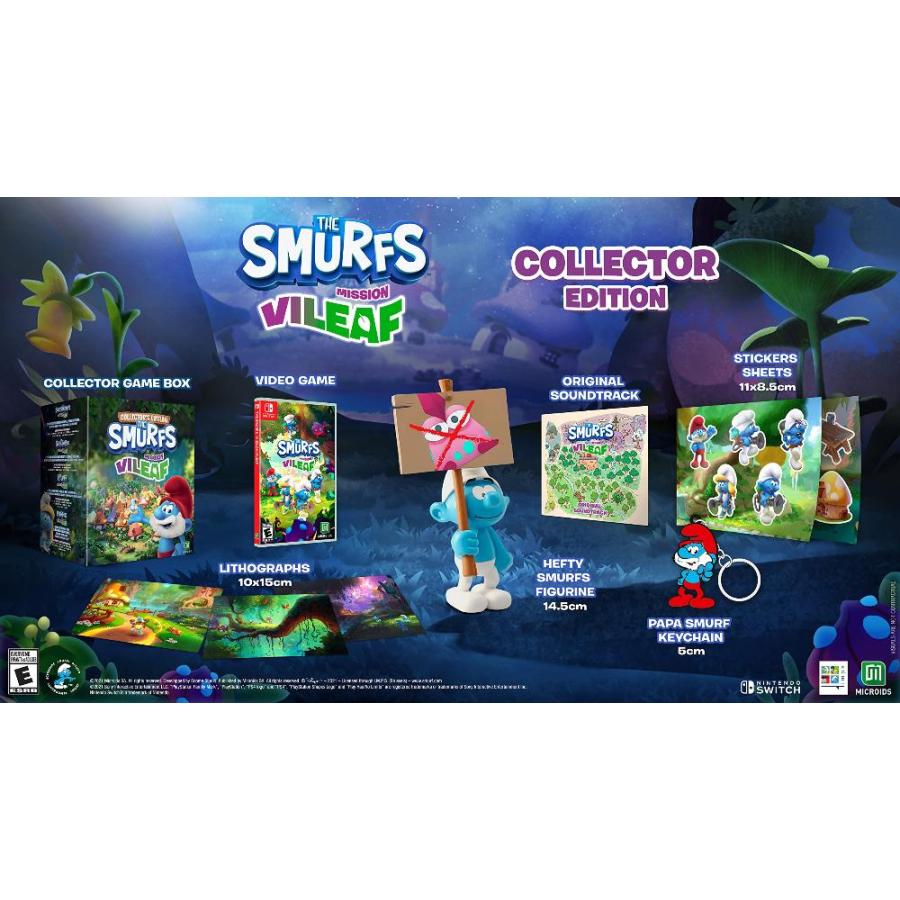 The Smurfs: Mission Vileaf ー Collector's Edition (NSW) ー Nintendo Switch｜st-3｜02