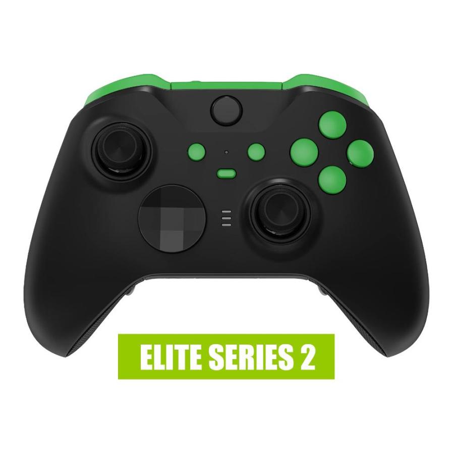 eXtremeRate エクストリームレート Xbox One Eliteシリーズ2コントローラー用交換ボタン(ピュアカラー)、Xbox Eliteシ｜st-3｜04