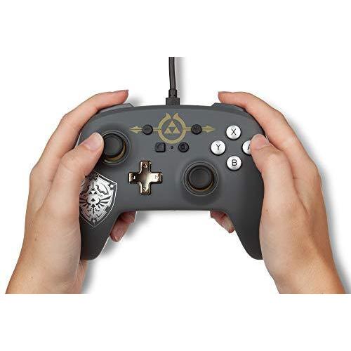 PowerA パワーエー Enhanced Wired Controller for Nintendo Switch ー Hylian Shield｜st-3｜02