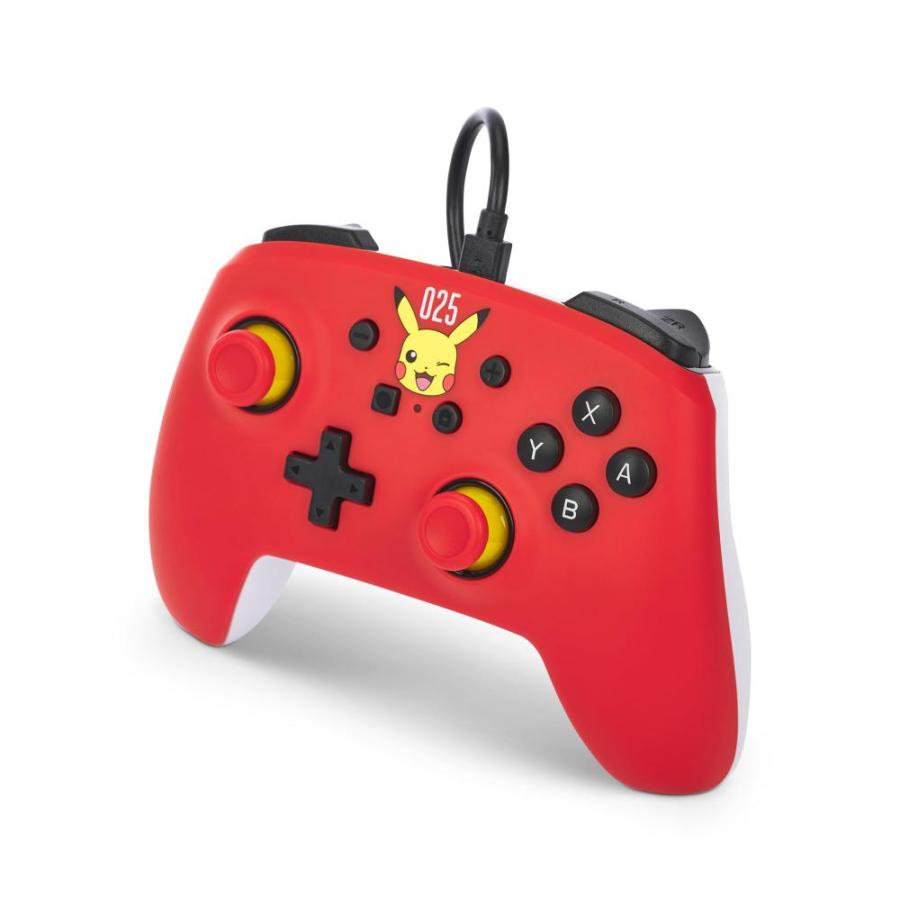PowerA パワーエー Wired Controller for Nintendo Switch ー Laughing Pikachu｜st-3｜05