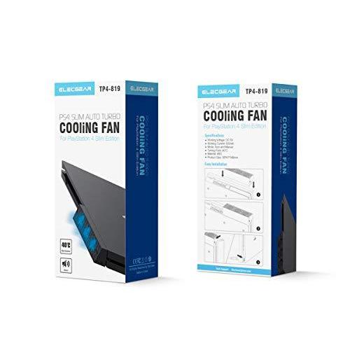 ElecGear PS4 Slim用自動冷却ファン、外付けターボUSBクーラーファン、PlayStation 4 Slim CUHー2xxx用の自動温｜st-3｜05
