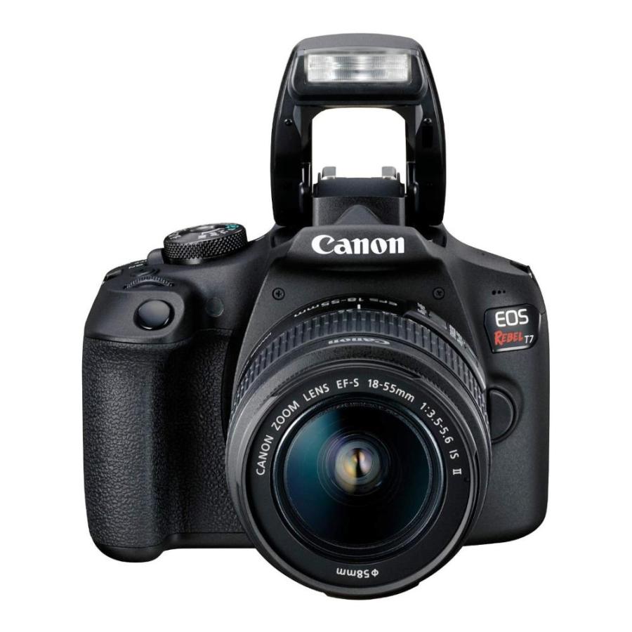 Canon EOS Rebel T7DSLRカメラ（18ー55mmレンズ付き）|内蔵WiーFi | 24.1 MPCMOSセンサー| | DIGIC4｜st-3｜03