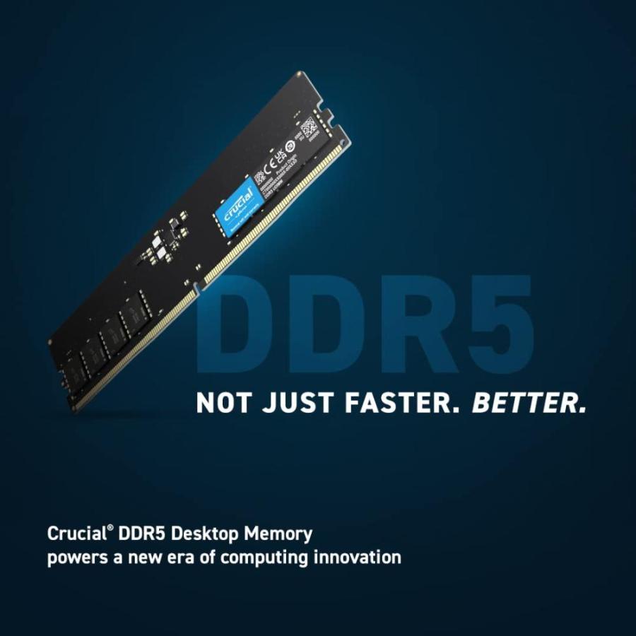 crucial デスクトップ用増設メモリ 32GB(16GBx2枚)DDR5 5200MT/s CL42 UDIMM 288pin CT2K16G52｜st-3｜02
