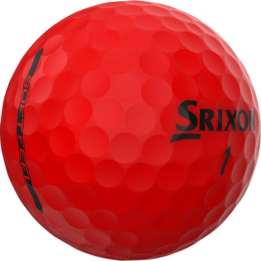 スリクソン ソフトフィール 2020 ゴルフボール ビビッドカラー マット仕上げ 艶消し SRIXON GOLF BALL SOFT FEEL VIV｜st-3｜05