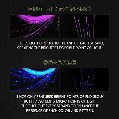 GloFX Sparkle Fiber Space Whip Remix | Programmable LED Fiber Optic Whip |｜st-3｜02