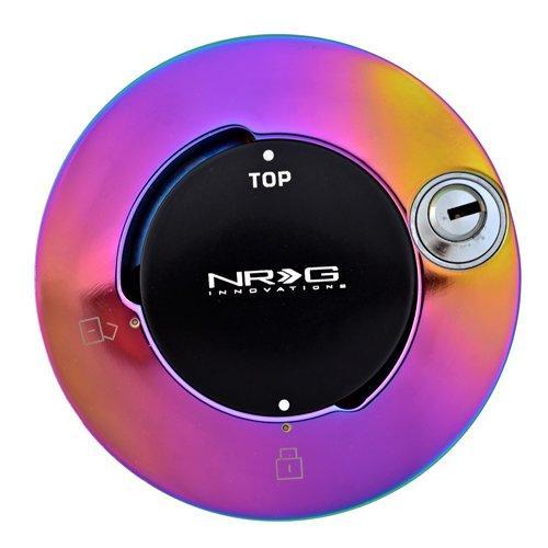 NRG ハンドルクイックリリースハブロックネオクローム(ネオクローム 