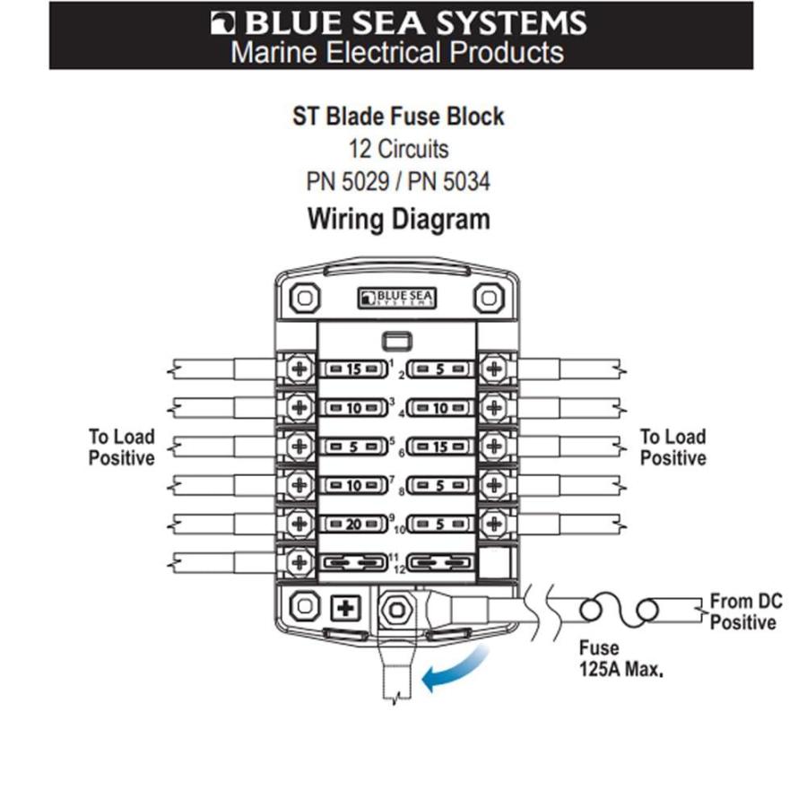 Blue Sea Systems STブレードATO/ ATCヒューズブロック one size｜st-3｜03