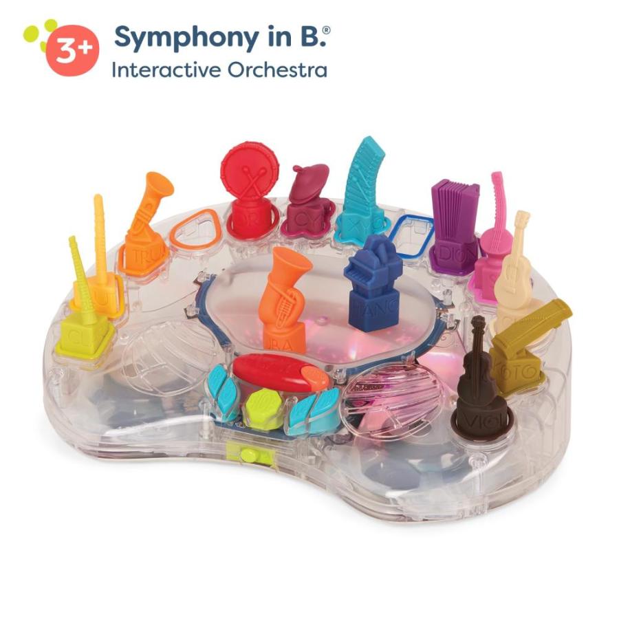 B. toys シンフォニーオーケストラ 楽器のおもちゃ+メロディー15曲つき音楽プレーヤー BX1120KC1Z 正規品｜st-3｜02