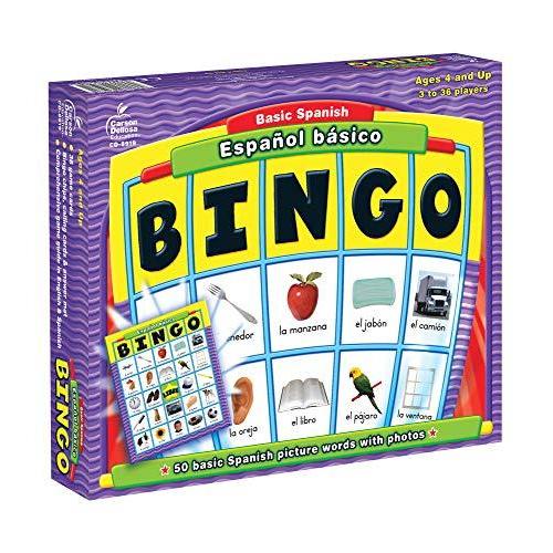 Espanol Basico Basic Spanish: BINGO Board Game｜st-3｜06