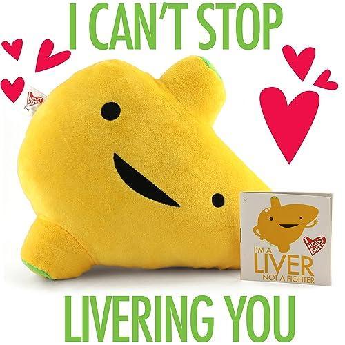 LARGE LIVER Designer Plush Figure ー I'm A Liver Not A Fighter from the I He｜st-3｜04